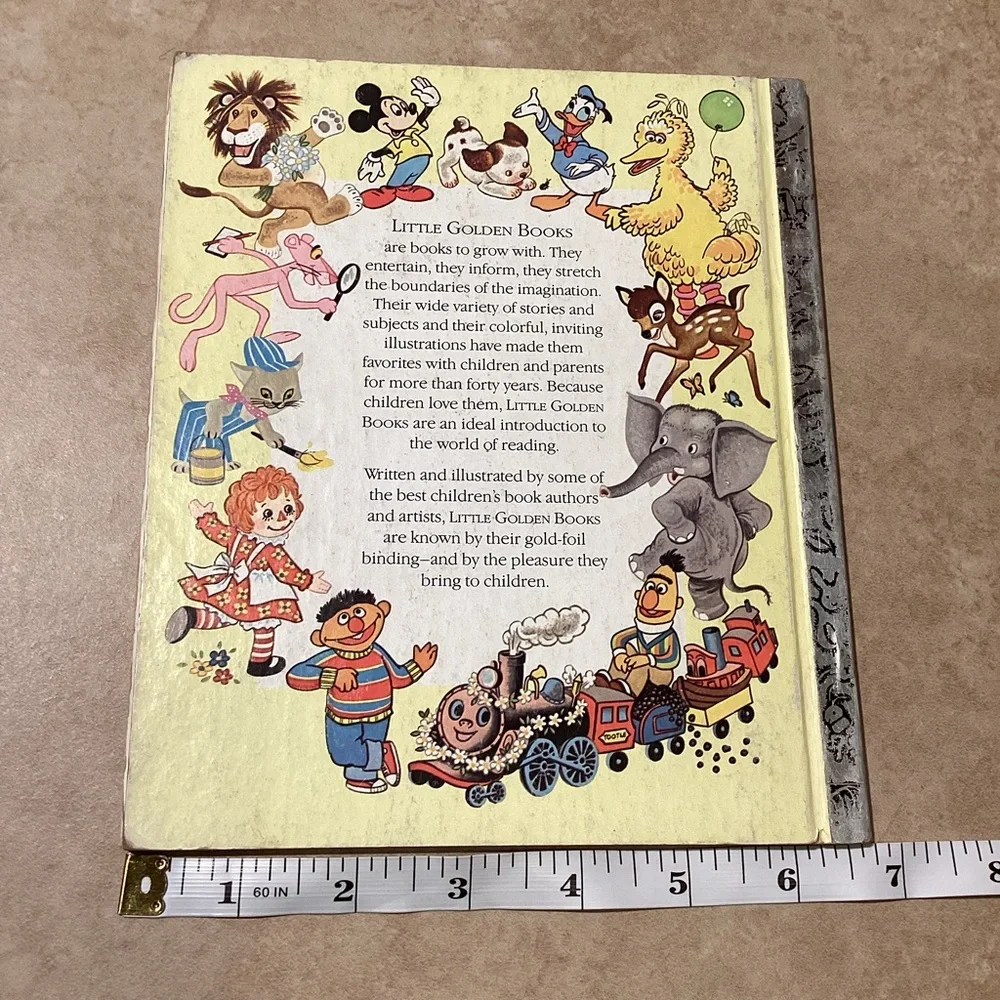 Vintage A Little Golden Book Pinocchio